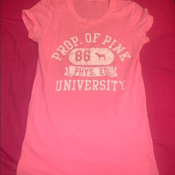 Vintage Victoria’s Secret Pink T shirt - Picture 1 of 3